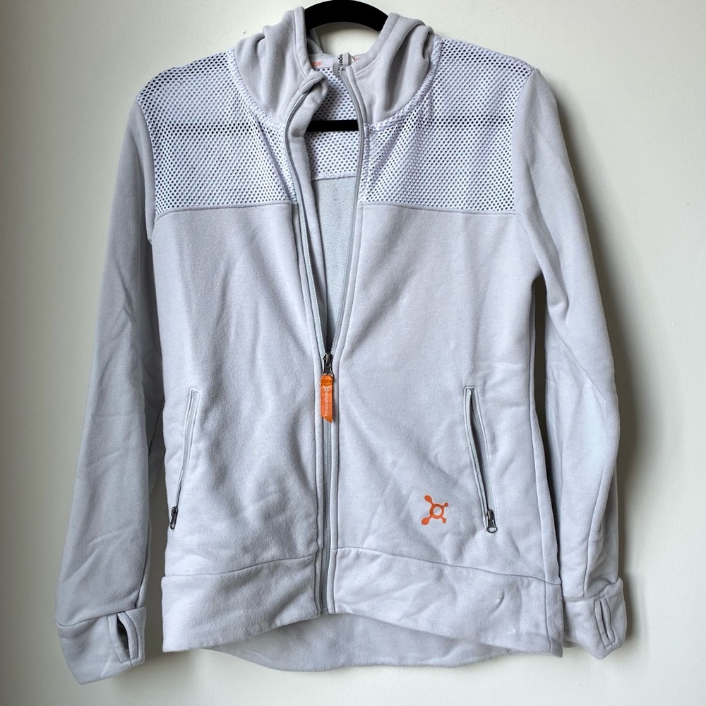 Orangetheory Mesh Accent Zip Hoodie